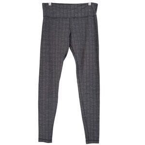 Lululemon Gray Textured High-Rise Leggings Size 10